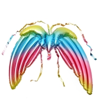 Шар фольгированный 48" &laquo;Крылья радужные&raquo;
