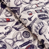 Бумага упаковочная, глянцевая "Мужской стиль", 70 х 100 см,1 лист Бумага упаковочная, глянцевая "Мужской стиль", 70 х 100 см,1 лист