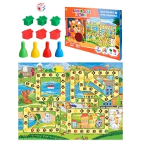 Настольная игра «Домик для котика», 2-4 игрока, 3+ Настольная игра «Домик для котика», 2-4 игрока, 3+