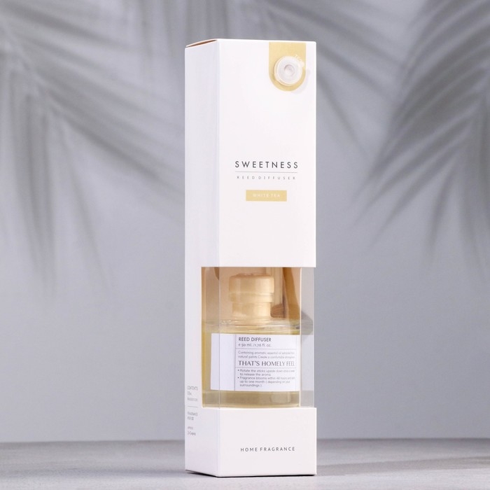 Диффузор ароматический Диффузор ароматический "Sweetness", 50 мл, белый чай