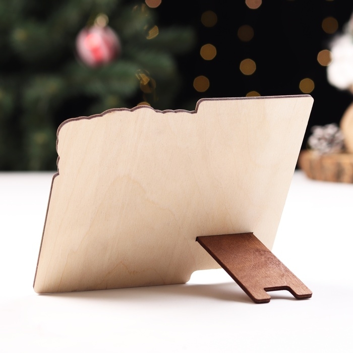 Подставка под телефон с календарем Подставка под телефон с календарем "Год счастья принесет!" символ года, подарки