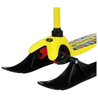 Самокат-снегокат 2 в 1 GRAFFITI &laquo;Вперёд&raquo;