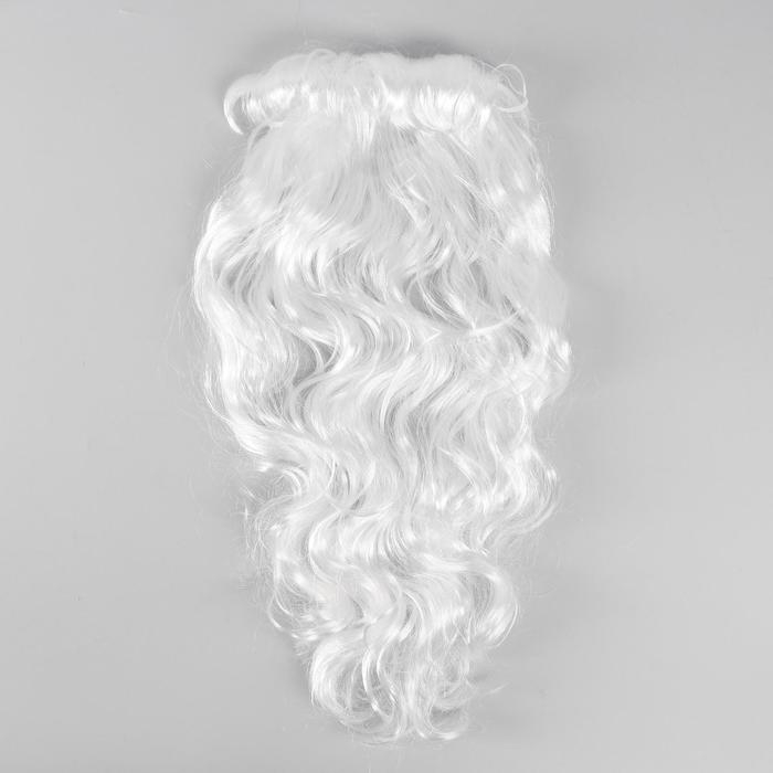 Карнавальная борода &laquo;Дед Мороз&raquo;, 50 см