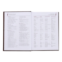 Ежедневник недатированный А5+, 136 листов Ideal new, обложка бумвинил, коричневый