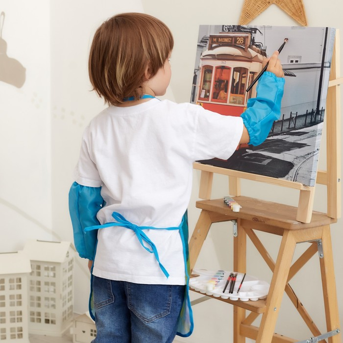 Фартук с нарукавниками детский Этель &laquo;Джунгли&raquo;, 49 х 39 см