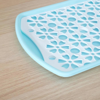 Поднос с вкладышем для сушки посуды, 40&times;24 см, цвет МИКС