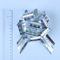 Бант-шар No3,2 полоса, серебро Бант-шар No3,2 полоса, серебро
