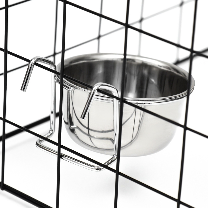 Кормушка для клетки с креплением, 150 мл Кормушка для клетки с креплением, 150 мл