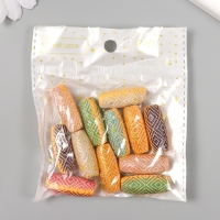 Бусины для творчества пластик "Этно. Двойной ромб. Голография" набор 30 гр 1,2х1,2х3 см Бусины для творчества пластик "Этно. Двойной ромб. Голография" набор 30 гр 1,2х1,2х3 см