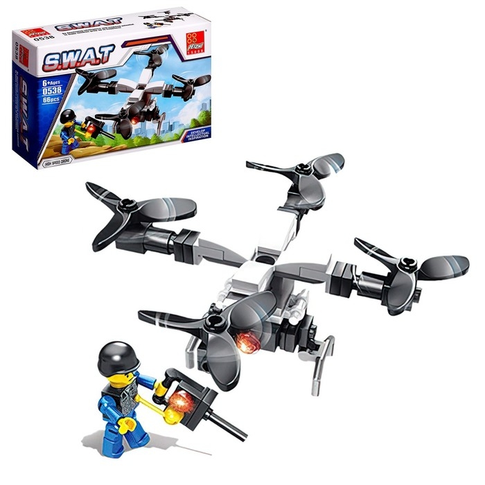 Конструктор Спецназ &laquo;Коптер&raquo;, 66 деталей