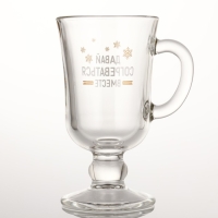 Бокал айриш новогодний &laquo;Давай согреваться вместе&raquo;, на Новый год, 250 мл