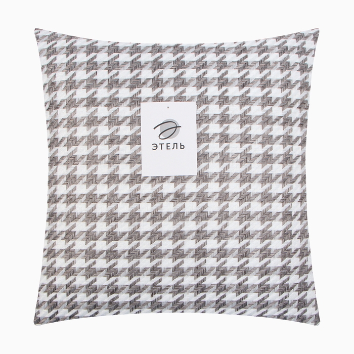 Наволочка декоративная Этель Trend 43х43 см , цвет серый, 100 % полиэстер