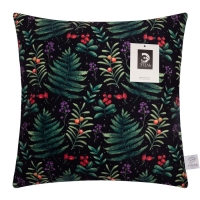 Наволочка декоративная Этель &laquo;Папоротник&raquo; 40х40 см, 100% п/э, велюр