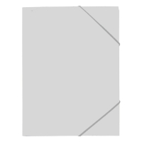 Папка на резинке А4, 500 мкм, Calligrata, корешок 15 мм, до 100 листов, белая Папка на резинке А4, 500 мкм, Calligrata, корешок 15 мм, до 100 листов, белая