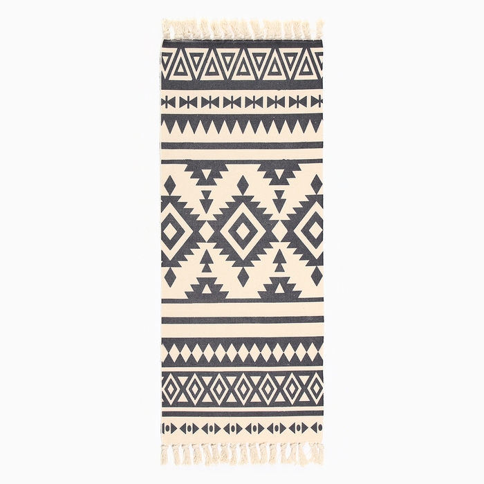 Ковер Этель «Мозаика», 60х150 см , 50% хл, 50% п/э Ковер Этель «Мозаика», 60х150 см , 50% хл, 50% п/э