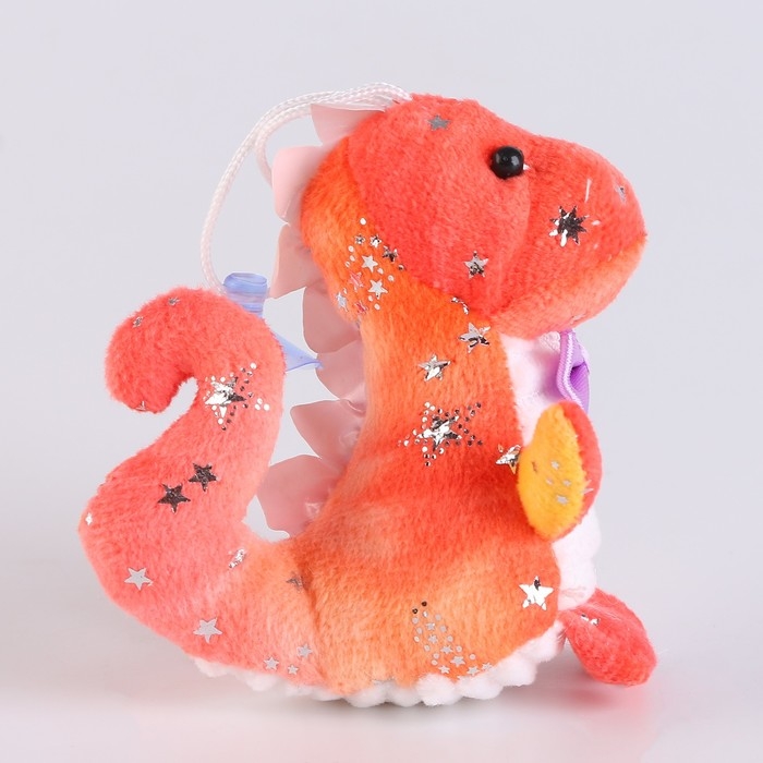 Присоска &laquo;Дракоша&raquo;, 8 см, со звёздочками, цвет МИКС