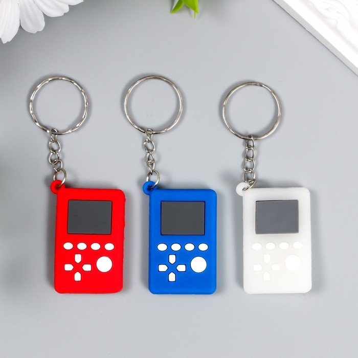 Брелок резина Брелок резина "Тетрис" МИКС 4,2х2,5х0,4 см