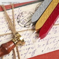 Сургучная печать «С Новым годом!», 7 х 15 см Сургучная печать «С Новым годом!», 7 х 15 см