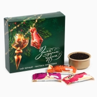 Набор "Зима подарит чудеса" чай 50 гр, пастила Набор "Зима подарит чудеса" чай 50 гр, пастила