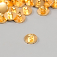 Пуговицы пластик на полуножке "Золото" 1,25 см набор 40 шт Пуговицы пластик на полуножке "Золото" 1,25 см набор 40 шт