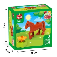 Конструктор &laquo;Лошадка&raquo;, 3 детали