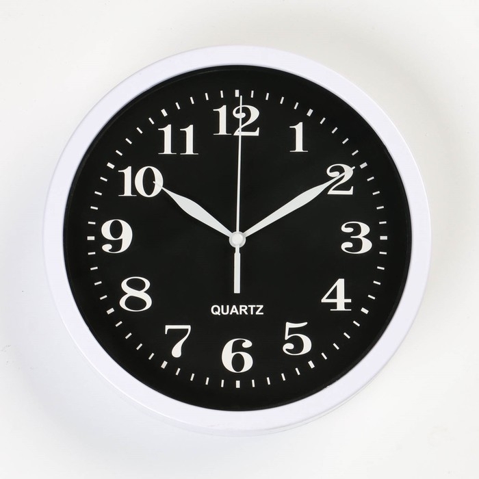 Часы настенные, интерьерные Часы настенные, интерьерные "Уник", d-20 см, белый обод