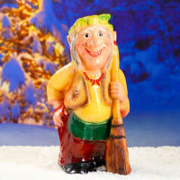 Садовая фигура "Бабка-Ежка стоя" 33х35х65см МИКС Садовая фигура "Бабка-Ежка стоя" 33х35х65см МИКС