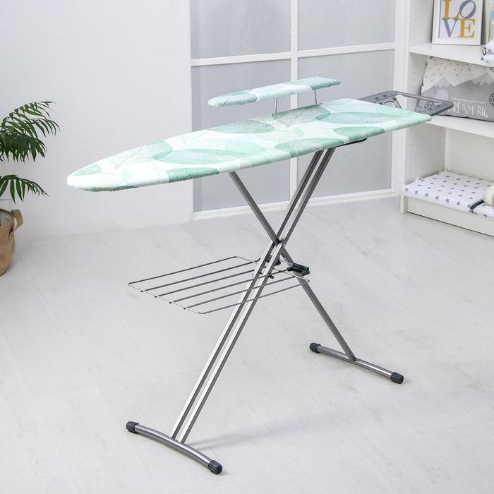 Доска гладильная Nika &laquo;Ника 3+&raquo;, 122&times;34 см, два положения высоты 70,85 см, рисунок микс