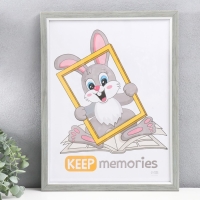 Фоторамка пластик "Плаза" 30х40 см (стекло), 2014-66BM Фоторамка пластик "Плаза" 30х40 см (стекло), 2014-66BM