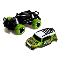 Джип радиоуправляемый «Граффити», работает от батареек, цвет зелёный Джип радиоуправляемый «Граффити», работает от батареек, цвет зелёный