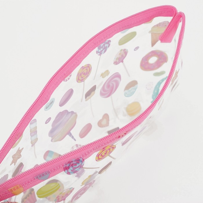 Косметичка на молнии, цвет розовый Косметичка на молнии, цвет розовый