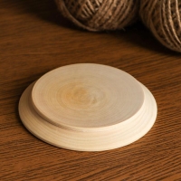 Заготовка для творчества Тарелка, 10см Заготовка для творчества Тарелка, 10см