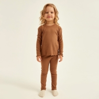 Пижама детская SL HOME р 32 (110-116), кофейный