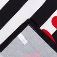 Дорожка на стол "Живи, готовь, люби" 40х146 см, 100% хлопок, саржа 190 гр/м2 Дорожка на стол "Живи, готовь, люби" 40х146 см, 100% хлопок, саржа 190 гр/м2