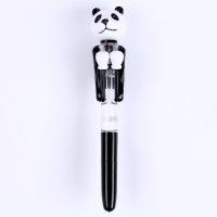 Прикол ручка &laquo;Панда&raquo;, боксёр, светятся глаза