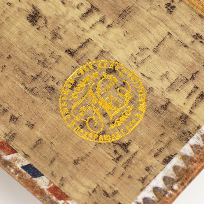 Сейф дерево книга "Письмо во Францию" кожзам 17х11х5 см