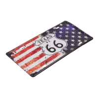 Декоративный номерной знак, "Техас 66", 30&times;15 см