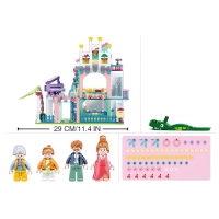 Конструктор Розовая мечта &laquo;Загородный дом&raquo;, 601 деталь