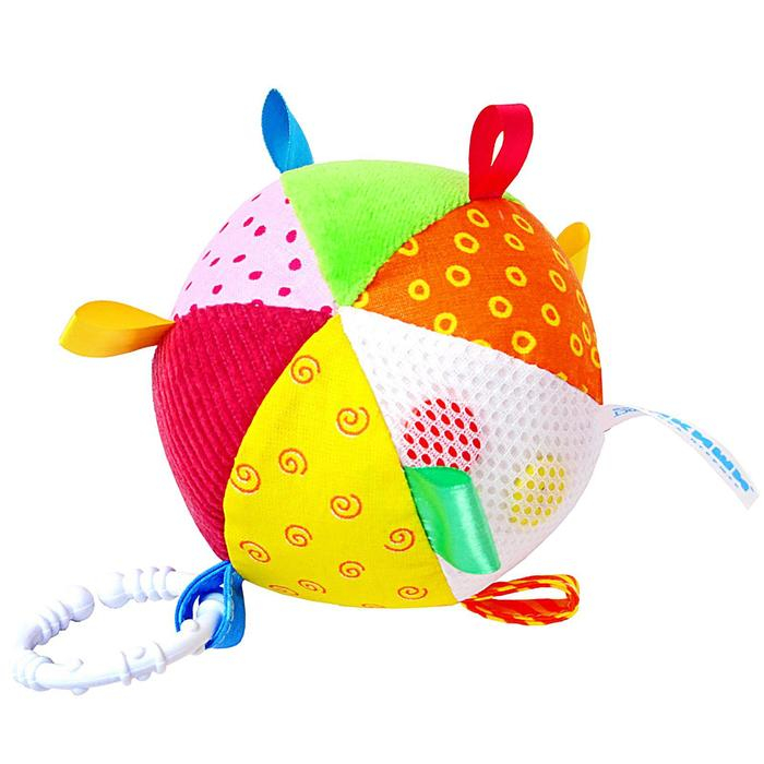 Мячик развивающий с петельками Мячик развивающий с петельками