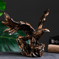 Подставка под бутылку "Орел на взлете" бронза, 23х30х18см Подставка под бутылку "Орел на взлете" бронза, 23х30х18см