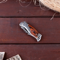 Нож складной "Пескарь" 16,6см, клинок 76мм, с фонариком Нож складной "Пескарь" 16,6см, клинок 76мм, с фонариком