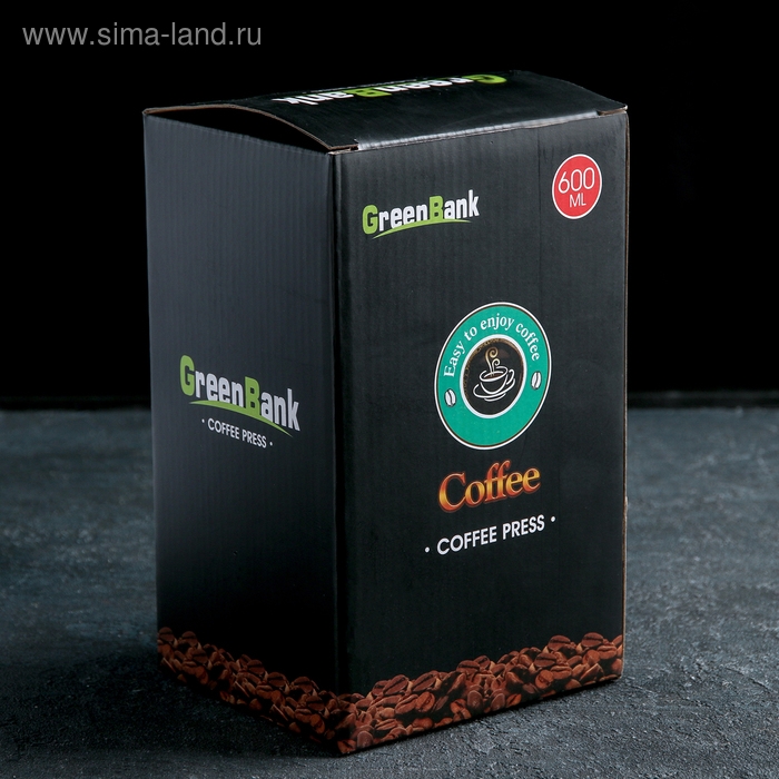 Чайник заварочный френч - пресс «Эко», 600 мл Чайник заварочный френч - пресс «Эко», 600 мл