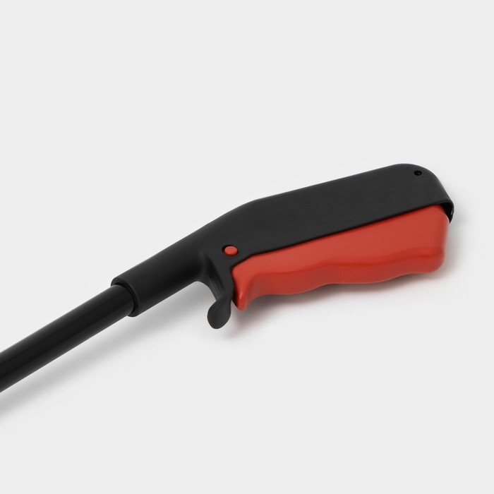 Захват для мусора, 9×96 см, пластиковые держатели, цвет чёрный Захват для мусора, 9×96 см, пластиковые держатели, цвет чёрный