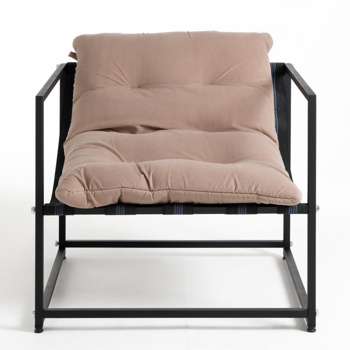 Стул "Дублин" разборный, Черный кофейный