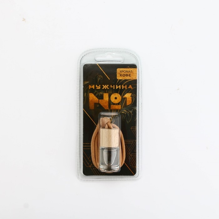 Ароматизатор подвесной &laquo;Мужчина №1&raquo;, аромат: кофе, 5 мл
