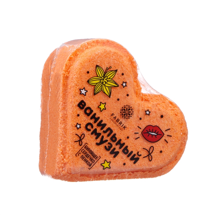 Бомбочка для ванн Fabrik Cosmetology &laquo;Ванильный смузи&raquo;, 110 г