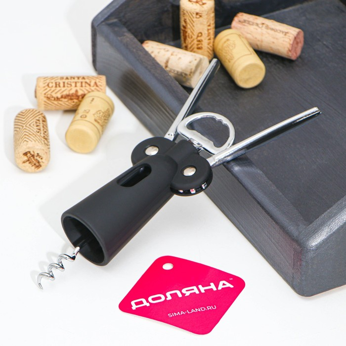 Штопор Доляна «Элегант», 17,5 см Штопор Доляна «Элегант», 17,5 см