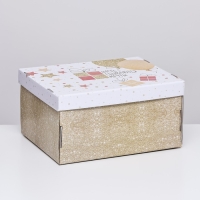 Складная коробка "Пусть сбываются мечты", 31,2 х 25,6 х 16,1 см