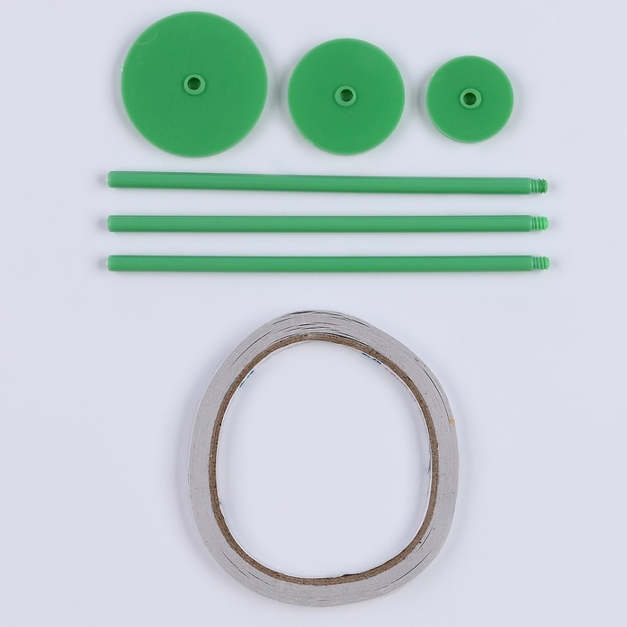 Стилус-колесо для алмазной мозаики, набор 3 штуки, 3 ножки, клейкая лента