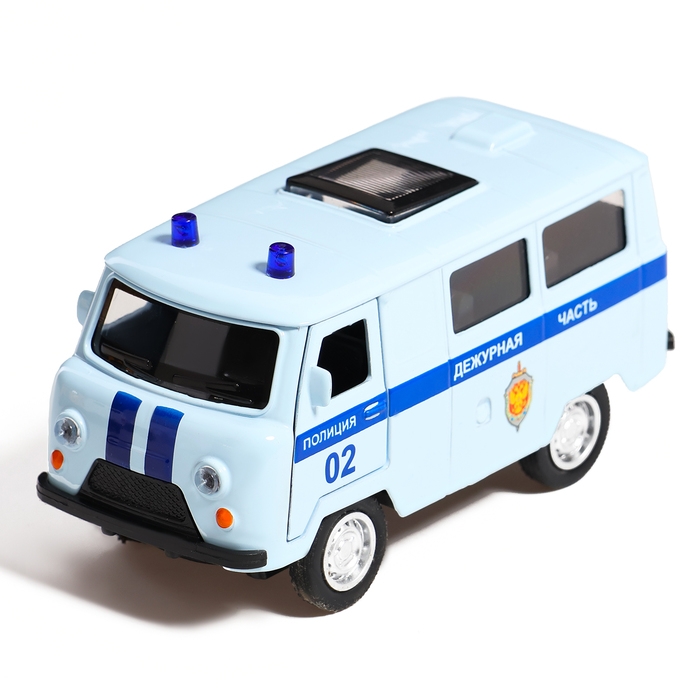 Машина металлическая &laquo;УАЗ 3962. Спецтехника&raquo;, инерция, 1;32, световые и звуковые эффекты, цвет МИКС